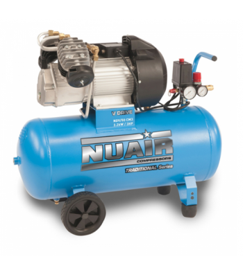 Nuair NDV/50 CM3 2.2kW, 8 Bar, 50Lt Receiver, 230v Compressor