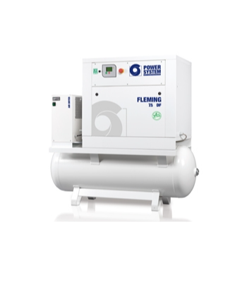 Fleming 7.510-270 DF, 7.5kW, 10 Bar, 270Lt Receiver & Dryer 400V