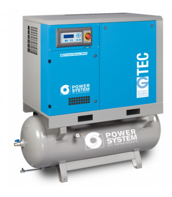 G-TEC 1108/270 DF DV 11kW 8 Bar Variable Speed 270Lt Receiver/Dryers/Filters