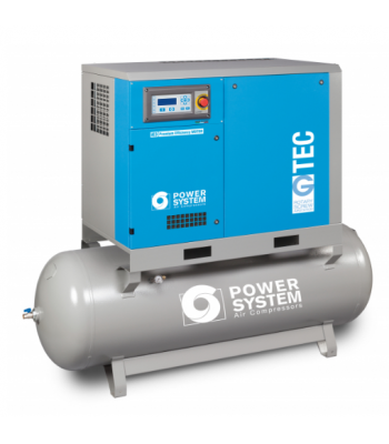 G-TEC 1110/500 DF DV 11kW 10 Bar Variable Speed 500Lt Receiver/Dryers/Filters