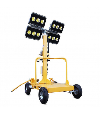 Evopower LT800-LED-I New Brighter 800 Watt LED Mobile Lighting Tower
