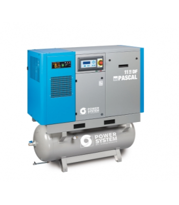 PASCAL 15-08-500 DF 15kW, 8 Bar, 500Lt Receiver & Dryer 400V
