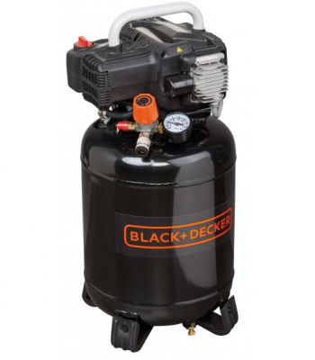 BLACK & DECKER BD195/24V-NK, Vertical 1.1kW 1.5Hp, 24Lt Receiver 10 Bar
