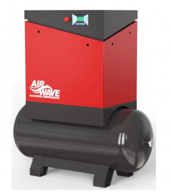 Airwave Eco-Speed 15hp/11Kw Compressor 52 CFM, max 10 Bar 300L Tank Mounted