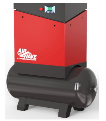 Airwave Eco-Speed 20hp/15Kw Compressor 68 CFM, max 10 Bar 300L Tank Mounted