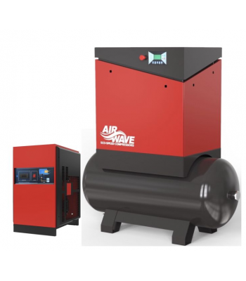 Airwave Eco-Speed 20hp/15Kw Compressor 68 CFM, max 10 Bar 300L Tank Mounted + Dryer