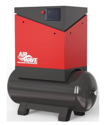 Airwave VARI-Speed, Variable Speed Compressor, 7.5hp/5.5Kw, 21 CFM, 6-10 Bar, 300L Tank Mounted