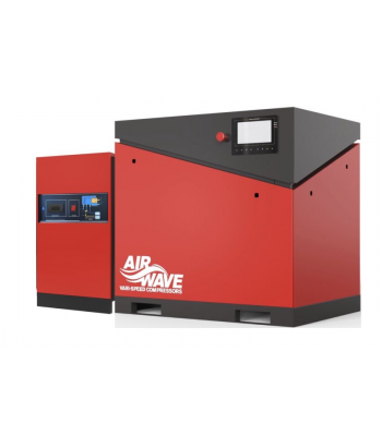 Airwave VARI-Speed, Variable Speed Compressor, 15hp/11Kw, 52 CFM, 6-10 Bar, Floor Mounted + Dryer