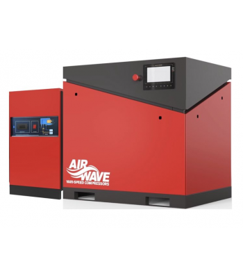 Airwave VARI-Speed, Variable Speed Compressor, 15hp/11Kw, 52 CFM, 6-10 Bar, Floor Mounted + Dryer