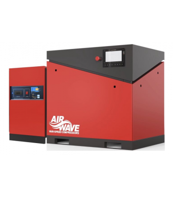 Airwave VARI-Speed, Variable Speed Compressor, 25hp/18.5Kw, 98 CFM, 6-10 Bar, Floor Mounted + Dryer