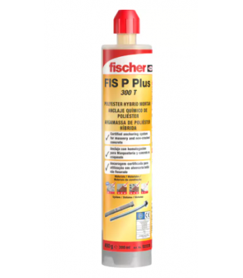 Fischer Injection Mortar FIS P Plus 300 T HWK Quantity 12 - Code 523226