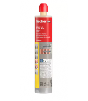 Fischer Injection Mortar FIS VL 300 T, Quantity 12 - Code 539461