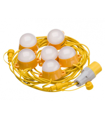 Red Arrow Connectable Festoon Kit 6-Way 12m - FKF1230YPW