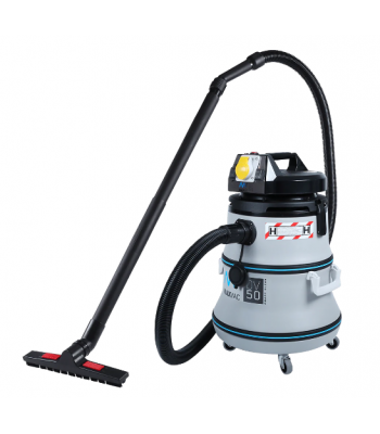 MAXVAC DV50-HBA 50L H-CLASS VACUUM WITH SMARTCLEAN FILTERS, COMPLETE ACCESSORIES SET 110V/230V
