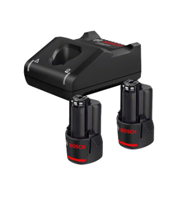 BOSCH GBA12V/GAL12V 2x6Ah 12v Charger & Battery Pack