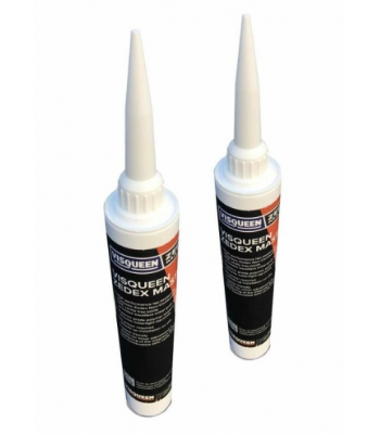 Visqueen Zedex White Watertight Flame Retardant Mastic 380ml (per 24 box) - Code RS072203