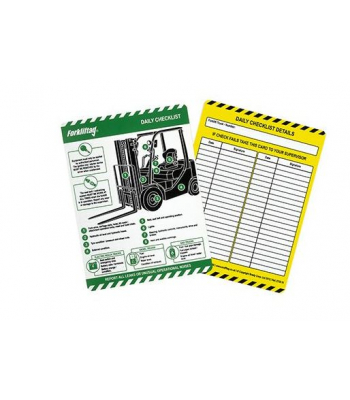 Scafftag Forkliftag Standard Inserts - Per 10 inserts - Code: ETSI 51