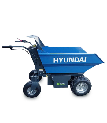 Hyundai HYMD500B 48V 500Kg Battery Powered Mini Dumper 32Ah, Brushless Motor, Hydraulic Tilt - HYMD500B