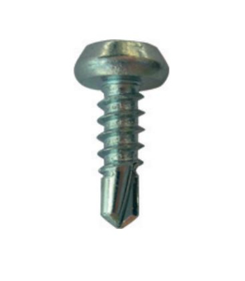Evolution Fasteners 3.9mm x 12mm Pan Head Self-Drilling Drywall Screw - PHSDZ12 - Per 1000