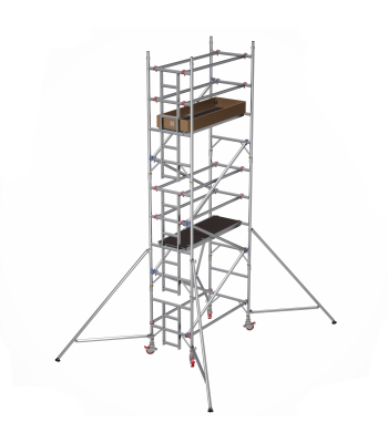 UTS Industrial Scaffold Tower - Double Width - 1.45m x 1.8m Ladder Span