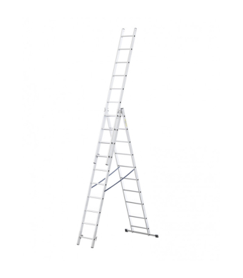 Drabest Industrial Aluminium Ladder 3x10 steps - Code: 3X10-BASIC