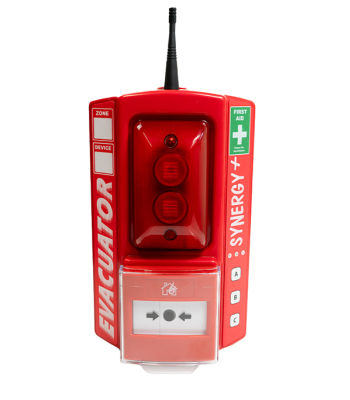 Evacuator Synergy+ Wireless Temporary System Call Point with First Aid Function - FMCEVASYNP5