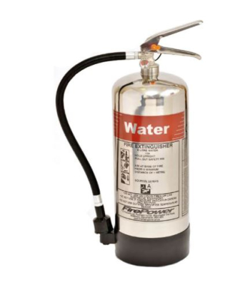 Evacuator Chrome Water Extinguisher 6L - TX6LWCHROME