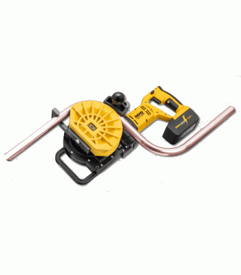 REMS Curvo R220G Cordless Tube Bender Set for Lawsons Bendable Copper - 15mm, 22mm and 28mm - 580096
