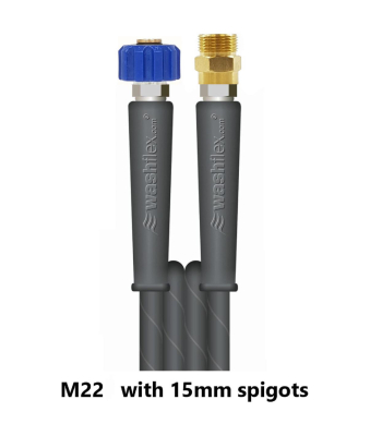 V-TUF V3 -V5 10m HOSE EXTENSION M22F15 x M22M15 - V3-V5HOSE10XT