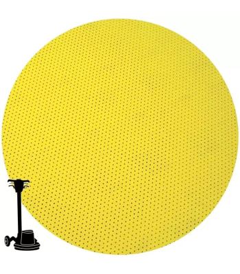 Eibenstock 7 inch  SANDING DISC P MULTI-HOLE, YELLOW VELCRO - Different grits available