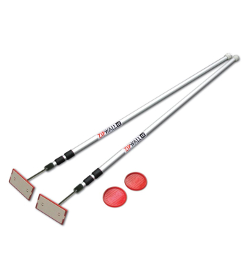 ZipWall® Heavy Duty Screening Props Extends to 3.66m, 2 Pole Pack - SLP2