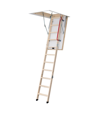 Werner Thermoplus Complete Timber Loft Ladder Access Kit - 2.86m - Code 34537000