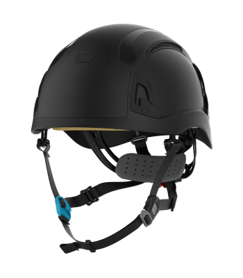 JSP EVO ALTA Skyworker Safety Helmet - Wheel Ratchet - Black - Vented - Code ARC170-001-100