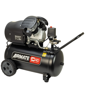 SIP DDVT 3hp 50ltr V-Twin Direct Drive Compressor - Code 05325