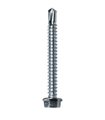 Evolution A4 Bi Met 5.5 x 75mm hex head self-drilling screw A4BMHH5.5-75-3 - Per box of 100