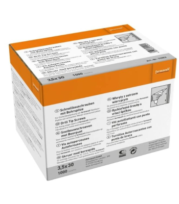 Fermacell Self Drilling Tip Screws 3.5x30mm - Per Box of 1000 - Code FER79052