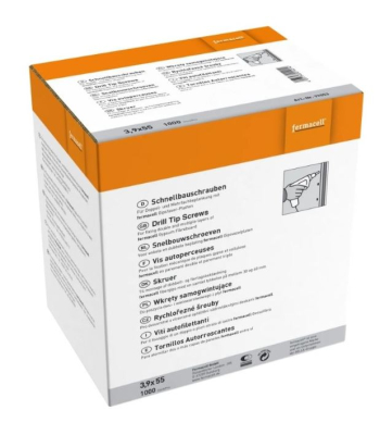 Fermacell Screws 3.9x55mm - Per Box of 1000 - Code FER79053