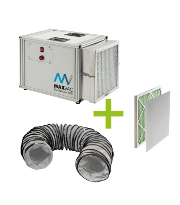 Maxvac Dustblocker DB500 Air Scrubber up to 165m3 Roomsize, 6 Month Starter Set 110/230v
