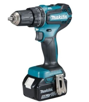 Makita 13mm Keyless Combi Drill - Code DHP485STX5