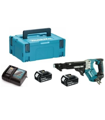 Makita Autofeed Screwdriver 1/4 inch  Drive - code DFR551RTJ