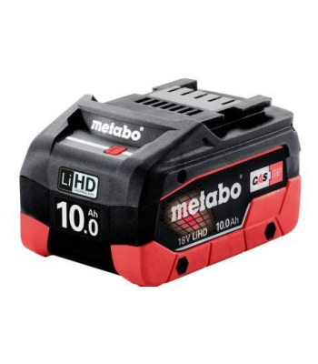 Metabo 18V 10Ah Li-HD Battery - Code 625549000