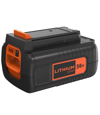 Black and Decker 36V Li-ion Battery - 2.5Ah - Code BL2536XJ