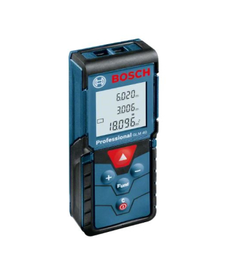 BOSCH Laser Range Finder - includes AAA batteries - Code GLM-40