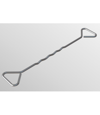 VISTA V26 Traditional Double Triangle Wall Tie - Code V26-STST