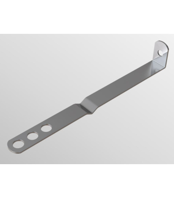 VISTA Galvanised Frame Cramp with Drip (Available in different sizes) per 250 - Code VE7D-G.MS
