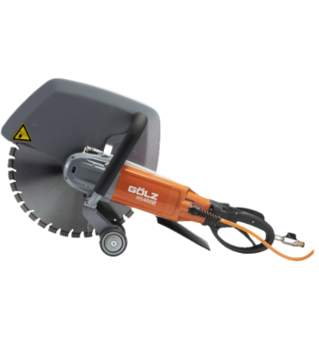 Golz HS400S 3.3kW Electrical Power Cutter - Full Guard (110v) comes with Diamond Blade