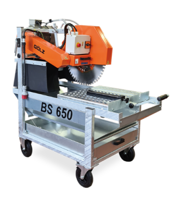 GOLZ BS650 400v 3 Phase Powerful Electric Block Saw