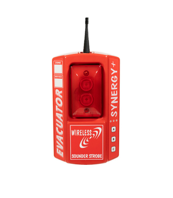Evacuator Synergy+ Wireless Sounder Strobe - Code FMCEVASYNP7