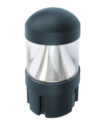 Red Arrow Guard Bollard Dome Head Cone Anthracite 24W 2CCT - GRD24A-DC-CCT