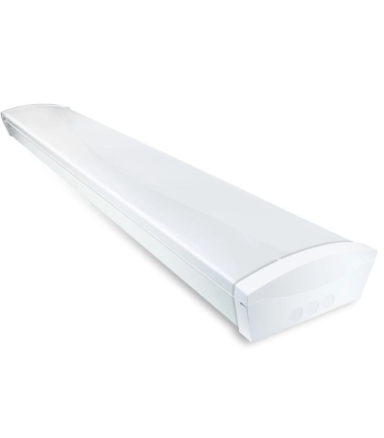 Red Arrow Harvard Twin LED Batten - 1478 x 205 x 87 mm - HAR5/27-47/3CCT/UGR19
